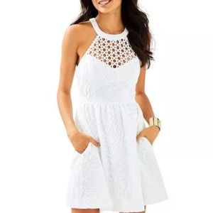Lilly Pulitzer Kinley White Lace Dress Sz 6